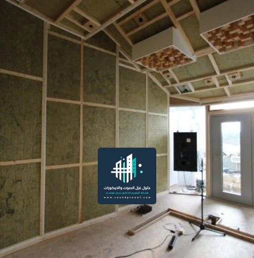 عازل صوت خشب الجبيل