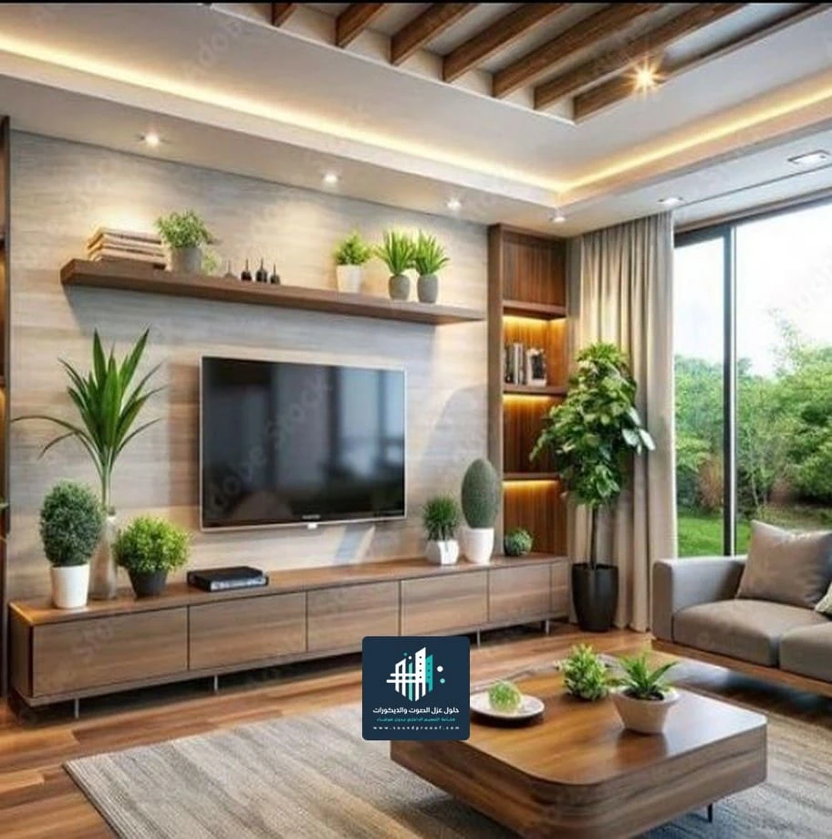 تصميم ديكور تلفزيون